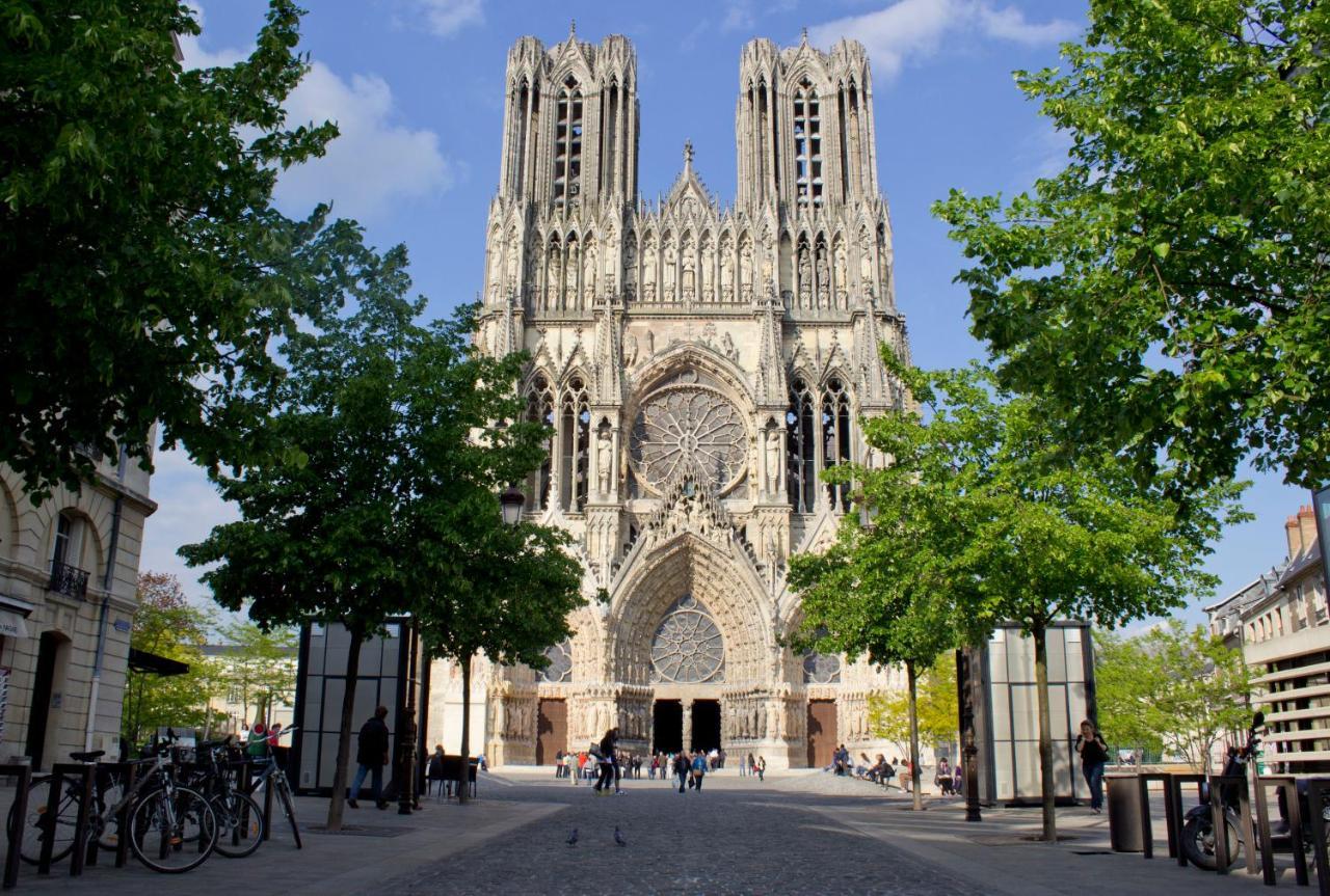 Apartament Reims Cathedrale / Hyper Centre Zewnętrze zdjęcie